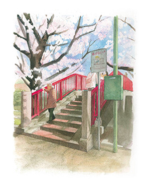 桜坂　桜橋