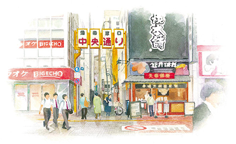 蒲田東口中央通り